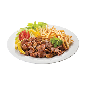 Assiette 1 viande — photo d'illustration