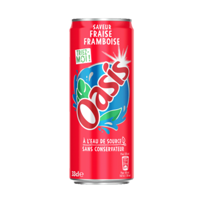 Oasis Fraise Framboise — photo d'illustration