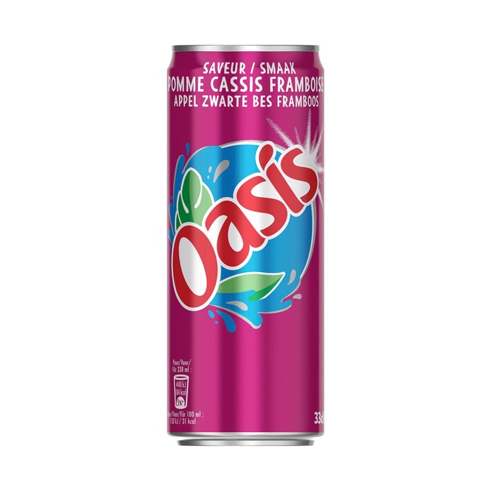 Oasis Pomme Cassis — photo d'illustration
